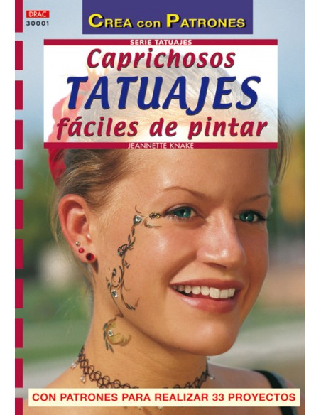 Serie tatuajes nº 1 caprichosos tatuajes faciles de pintar